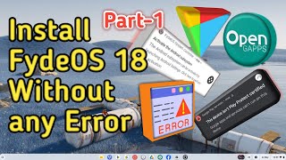 install fydeos without any error complete guide part 1 [upl. by Auberta535]