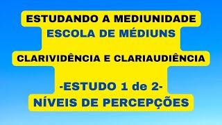 CLARIVIDÊNCIA E CLARIAUDIÊNCIA  ESTUDO 1 DE 2 [upl. by Rastus]