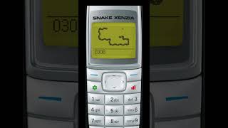 Nokia mobile snake gameplay 😲 Old is gold 🪙 [upl. by Xuaegram]