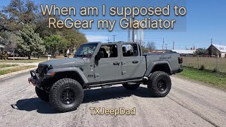 Regearing your Jeep Gladiator What you need to know Why When Where Cost ep 36 [upl. by Lemmuela809]