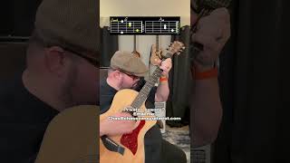 Tennessee Whiskey Guitar Tutorial shorts guitar guitarra music musica youtubeshorts [upl. by Gussy]