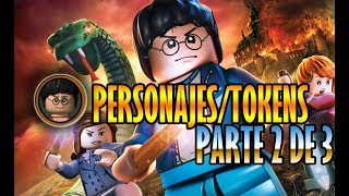 PERSONAJESTOKENS 23  LEGO HARRY POTTER AÑOS 57  COLECCIONABLES [upl. by Alik]