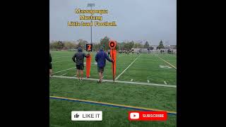 Massapequa Mustang long island little lead football 2024 age 10 [upl. by Neddy]