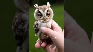 Most cutest and beautiful owl babies animation video [upl. by Sualocin]