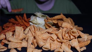 ASMR MUKBANG Mixed Chips Feast neromasmr [upl. by Ailedroc465]