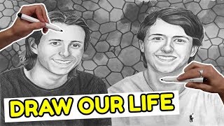 Draw My Life  150000 SUBS SPECIAL  Kender Du Det [upl. by Aja]