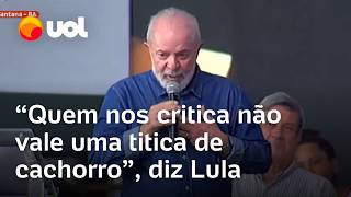 Lula cobra deputados aliados Precisam aprender a defender mais a gente das porradas veja vídeo [upl. by Fiel519]