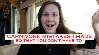 Avoid these CARNIVORE DIET mistakes to get optimal health [upl. by Isayg]