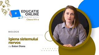 Biologie Clasa a VIIIa Igiena sistemului nervos [upl. by Ailen73]