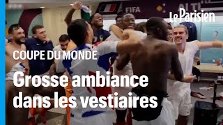 Coupe du monde 2022  l’explosion de joie des Bleus après leur victoire face à la Pologne [upl. by Rosse626]