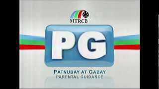 HQ MTRCB PG Parental GuidancePatnubay at Gabay Tagalo 4x3 No LogosWatermarks [upl. by Ruskin]