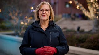 Holiday greetings from UBC Okanagan Principal Dr Lesley Cormack [upl. by Landing]