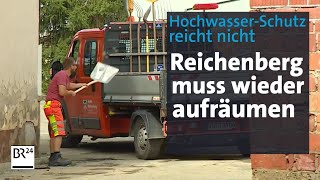 Nach Starkregen Reichenberg räumt mal wieder auf  Hochwasserschutz reicht nicht  BR24 [upl. by Sloan]