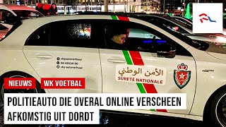 Dordts autobedrijf verhuurt Marokkaanse politieautos [upl. by Siraj]