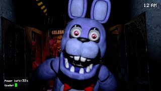 FNAF Real Time Jumpscares Unwithered Animatronics [upl. by Oek]