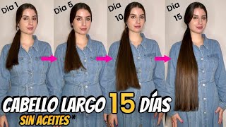 CABELLO LARGO EN 15 DÍAS CON SOLO 2 INGREDIENTES MILAGROSOS Sin aceites😱 [upl. by Middlesworth]