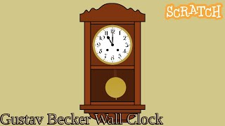 Wall Clock Gustav Becker BimBam  Scratch Project 55 [upl. by Oatis869]