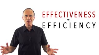 Effectiveness vs Efficiency [upl. by Cristy]