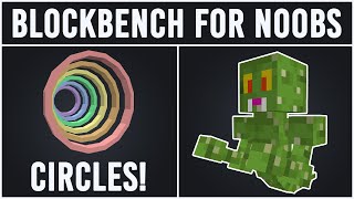 Vertices and how they work amp circles in Minecraft  Blockbench for Noobs  Part 3 [upl. by Asnerek886]