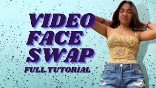 Video Face Swap Full Tutorial 2022 [upl. by Agler]