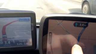 TOMTOM GPS Test TomTom urban rider TomTom Start 25 TomTom Go 600 TOMTOM OLD AND NEW [upl. by Ladd]