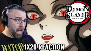 DEMON SLAYER 1X26 REACTION New mission SEASON FINALE [upl. by Nitsuj184]