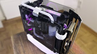 Antec Striker watercooled PC MOD Titan RTX Timelapse PC Mod [upl. by Nairadal827]