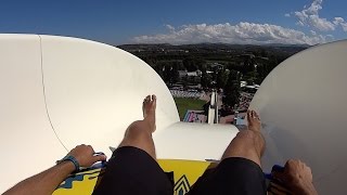 Big Olimpo Water Slide at Odissea 2000 [upl. by Essilevi]