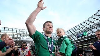 Brian ODriscoll final game on home soil for Ireland  RTÉ Sport [upl. by Jack621]