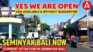 Current situation in Seminyak Bali on March 2022 [upl. by Adnarem]