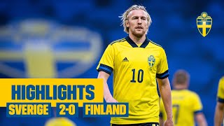 Highlights Sverige  Finland  EMgenrep  Härlig seger [upl. by Irrot]