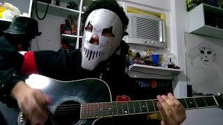 Psychosocial  Slipknot Acoustic Guitar  violão [upl. by Htenaj]