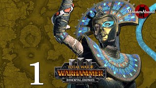 Total War Warhammer 3 Immortal Empires  Court of Lybaras High Queen Khalida 1 [upl. by Sillyhp]