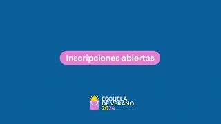 Inscripciones abiertas  Escuela de Verano Ceibal 2024 [upl. by Ahsihat]