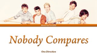 One Direction  Nobody Compares Lyrics [upl. by Eelsel523]