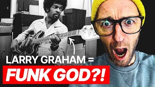 Did Larry Graham create the FUNKIEST bass line ever [upl. by Ivens]