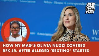 How NY mag’s Olivia Nuzzi covered RFK Jr after alleged ‘sexting’ started [upl. by Ailicec]