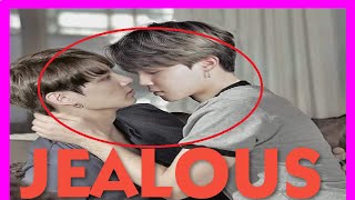 Jikook Jealous Moments 🌈🌈🌈❤️‍🔥🥰🥰🥰 jikook jimin jungkook [upl. by Grunberg]