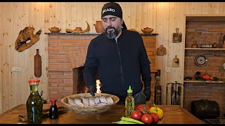 Fish barbecue in fireplace  სქელშუბლას მწვადი ბუხარში [upl. by Soma806]