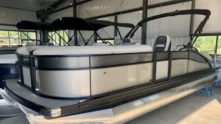 2022 Barletta Cabrio 22UC TriToon  Boat Overview  Skipperbuds [upl. by Weissberg]