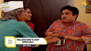 Ep 903  Valentines Day Special  Taarak Mehta Ka Ooltah Chashmah  Full Episode  तारक मेहता [upl. by Milde]