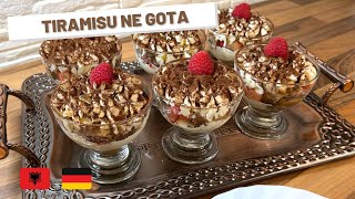 Tiramisu ne gota  Tiramisu im Glas  Embelsira te ndryshme [upl. by Aicinoid]