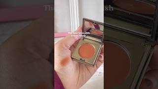 The best brownish  orange cream blush Im obsessed 🎀🍊 makeup makeuptutorial travel cute [upl. by Grados]