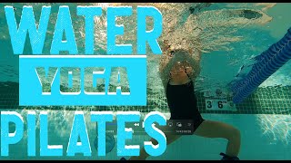 WATER PILATES WITH RESISTANCE ANKLE CUFFS PART 3 OF 3 [upl. by Jena]