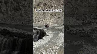 Spiti circuite season 2 Sep 2024 love video trending offroading watercrossing spitivalleyride [upl. by Ruomyes]