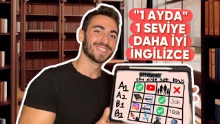 30 Günde İngilizce Seviyenizi Artırın Seviye Seviye Çalışma Planı  Kaynaklar [upl. by Nyleve143]