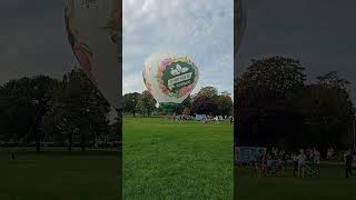 Heißluftballon Startvorbereitung  1 [upl. by Nytnerb]