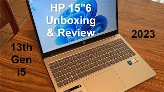 HP Laptop 15 Review and Unboxing 2023 [upl. by Wilton]