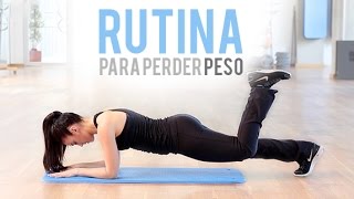 Rutina ejercicios completa 20 minutos quot Perder pesoquot [upl. by Srednas]