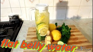 Flat BellyDiet Water Drink Recipe Detox Water Lose Weight Today  Recipes By Chef Ricardo [upl. by Namas]